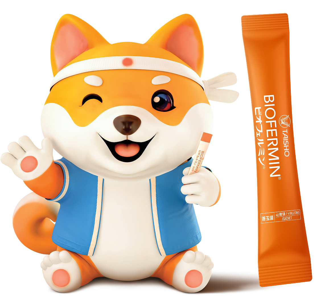 Mascot Biofermin cầm gói men vi sinh